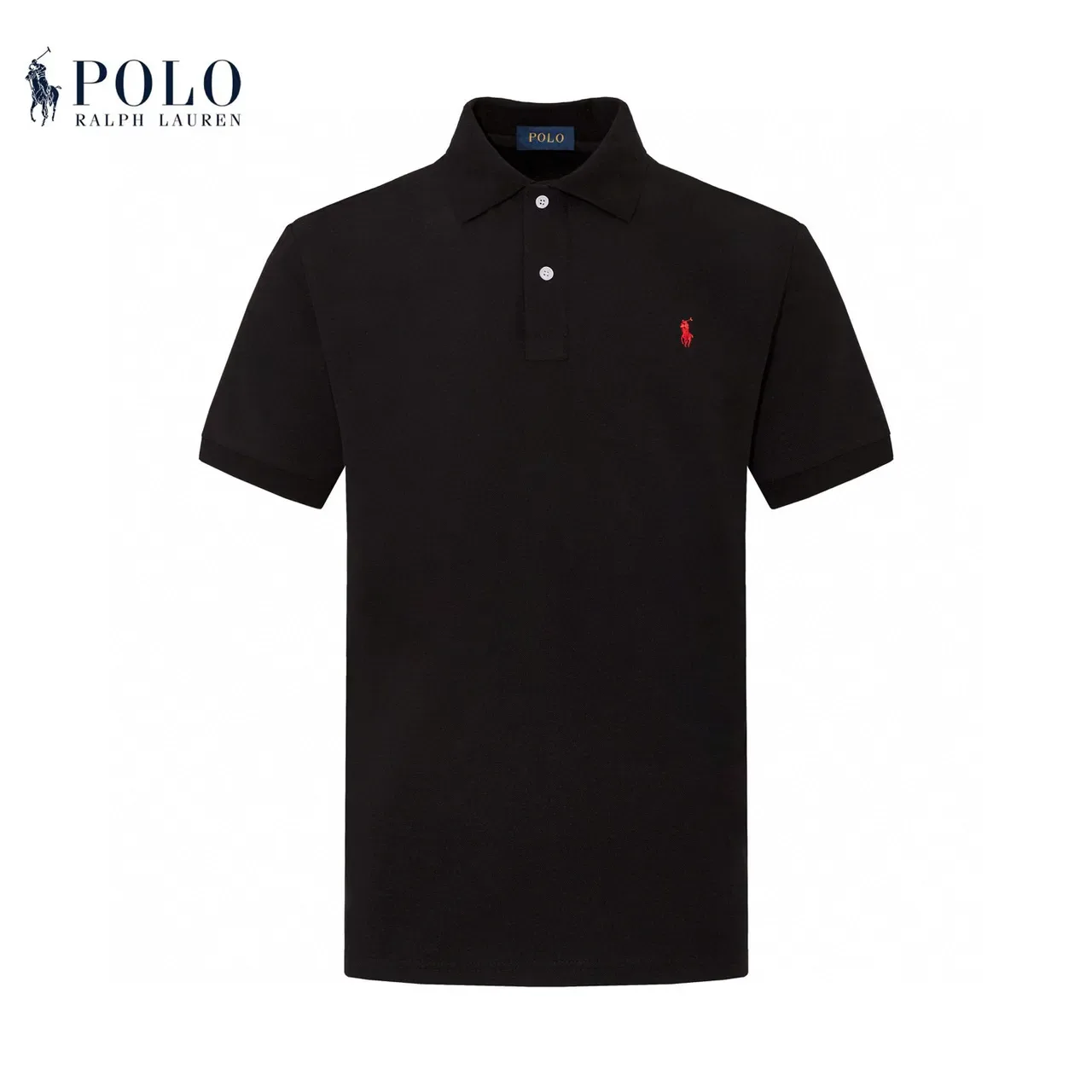 Polo Ralph Lauren Classic Fit Ivory Pique Polo Shirt 2