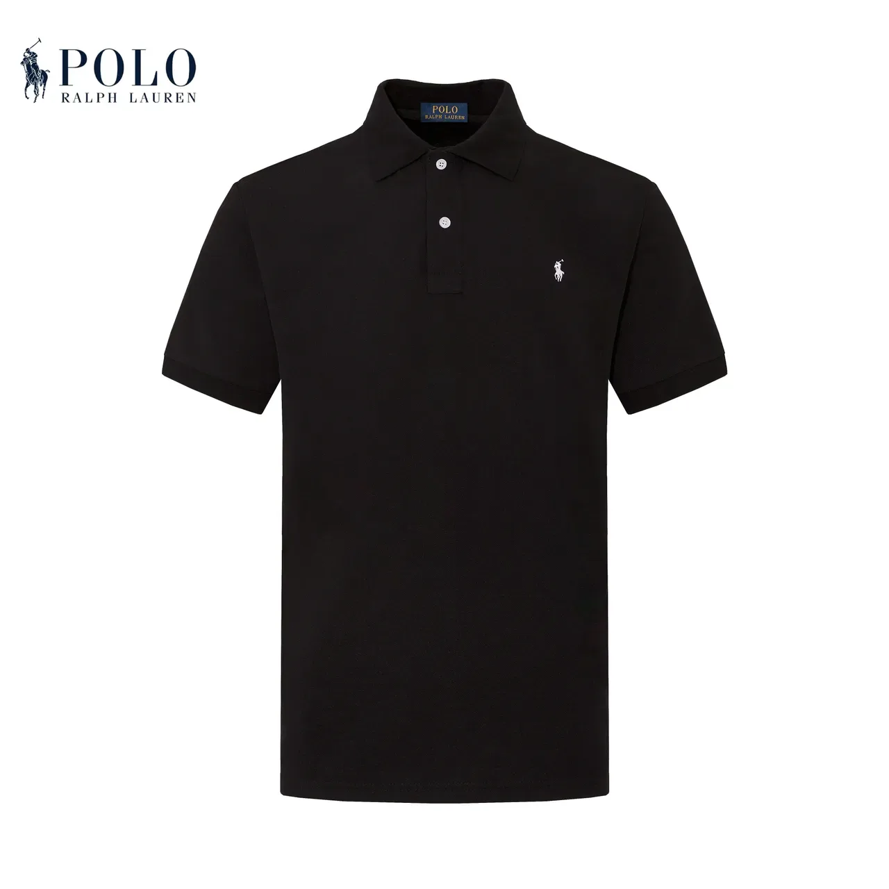Polo Ralph Lauren Classic Fit Ivory Pique Polo Shirt 4