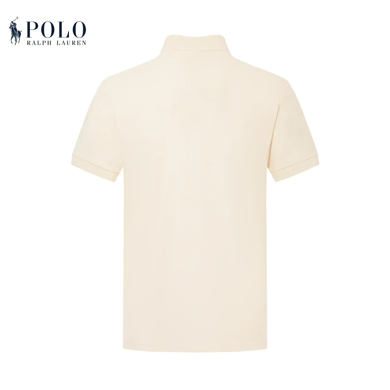 Polo Ralph Lauren Classic Fit Ivory Pique Polo Shirt 13