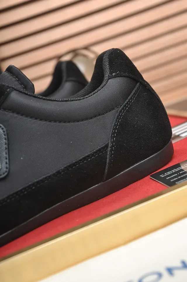Prada Cloudbust Black Suede and Nylon Lifestyle Sneakers 4