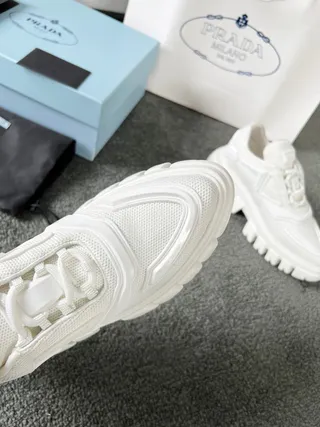 Prada Cloudbust White Chunky Sneakers 2