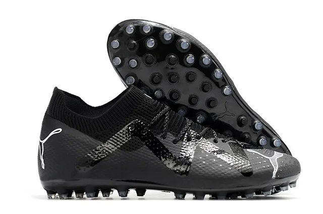 Puma Future Essence বুননযুক্ত বহুরঙী কৃত্রিম ঘাস ফুটবল জুতা 3