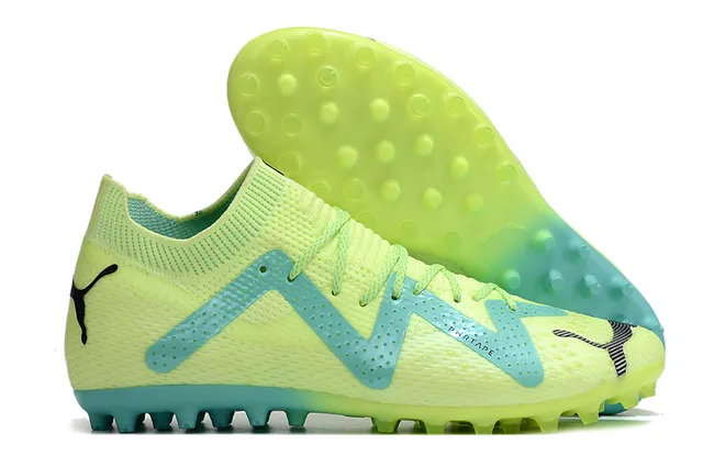 Puma Future Essence বুননযুক্ত বহুরঙী কৃত্রিম ঘাস ফুটবল জুতা 9