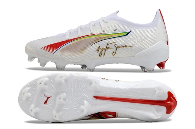 Puma Future Z Bukayo Saka Signature White Firm-Ground Soccer Shoes 6