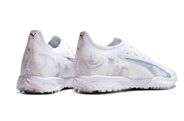 Puma Future Z Blanc Violet Supérieur synthétique côtelé Iridescent Formstrip Pelouse artificielle Chaussures de football 5