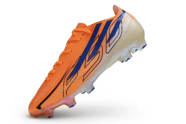 Puma Orange Blue Low-Cut Molded-Stud Firm-Ground Soccer Shoes 3