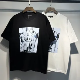 Purple Brand Oversized Graphic Print T-Shirt