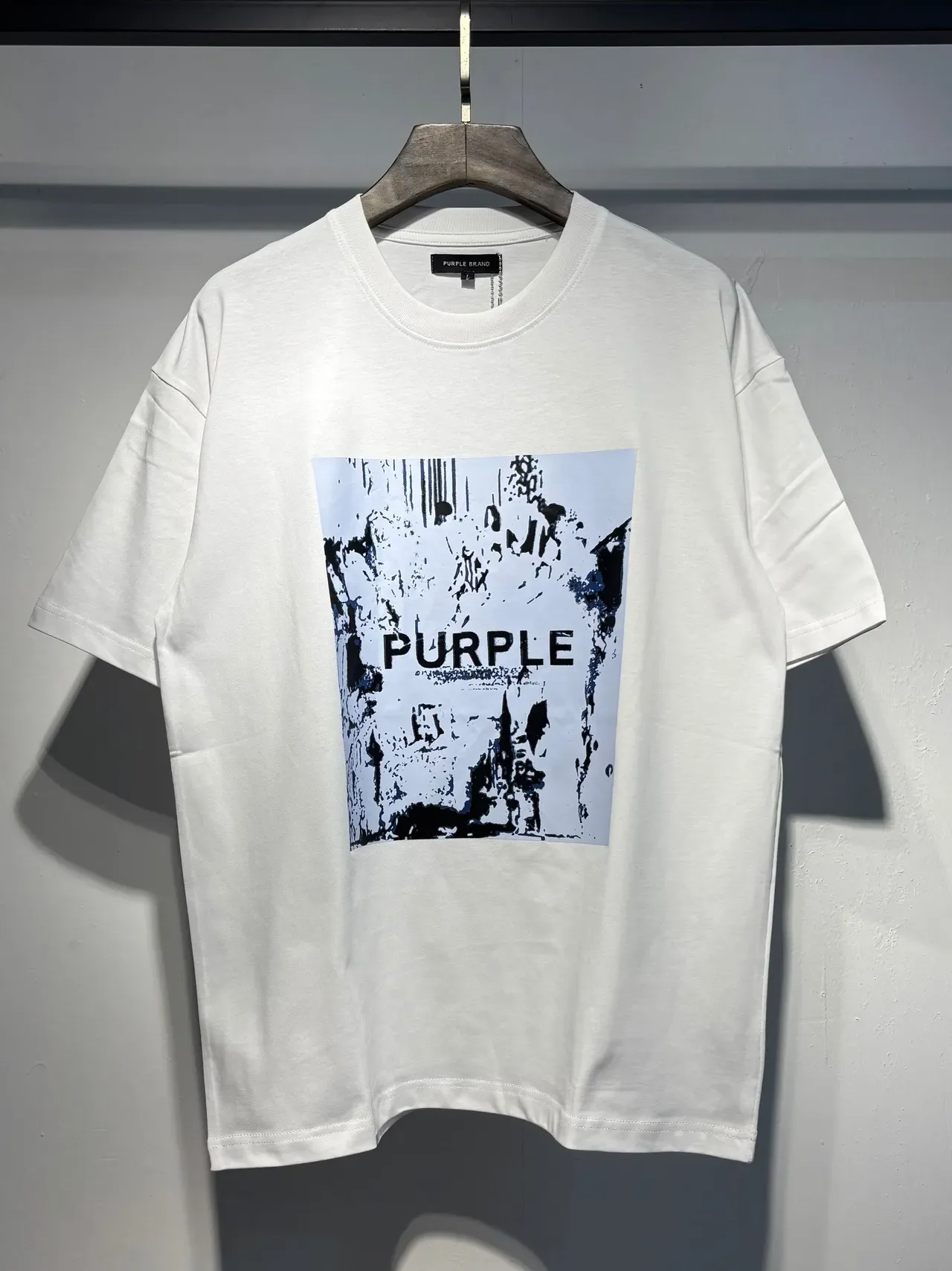 Purple Brand Oversized Graphic Print T-Shirt 3