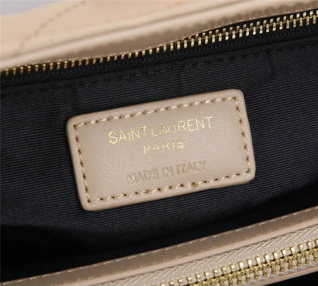 Saint Laurent Loulou কালো চেভ্রন-কুইল্টেড চেইন টোট ব্যাগ 2