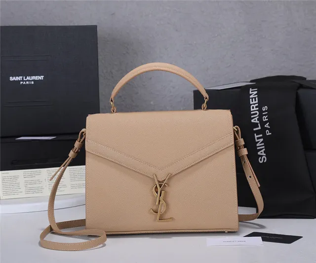 Saint Laurent Loulou 黑色纹理皮革手柄托特包 10