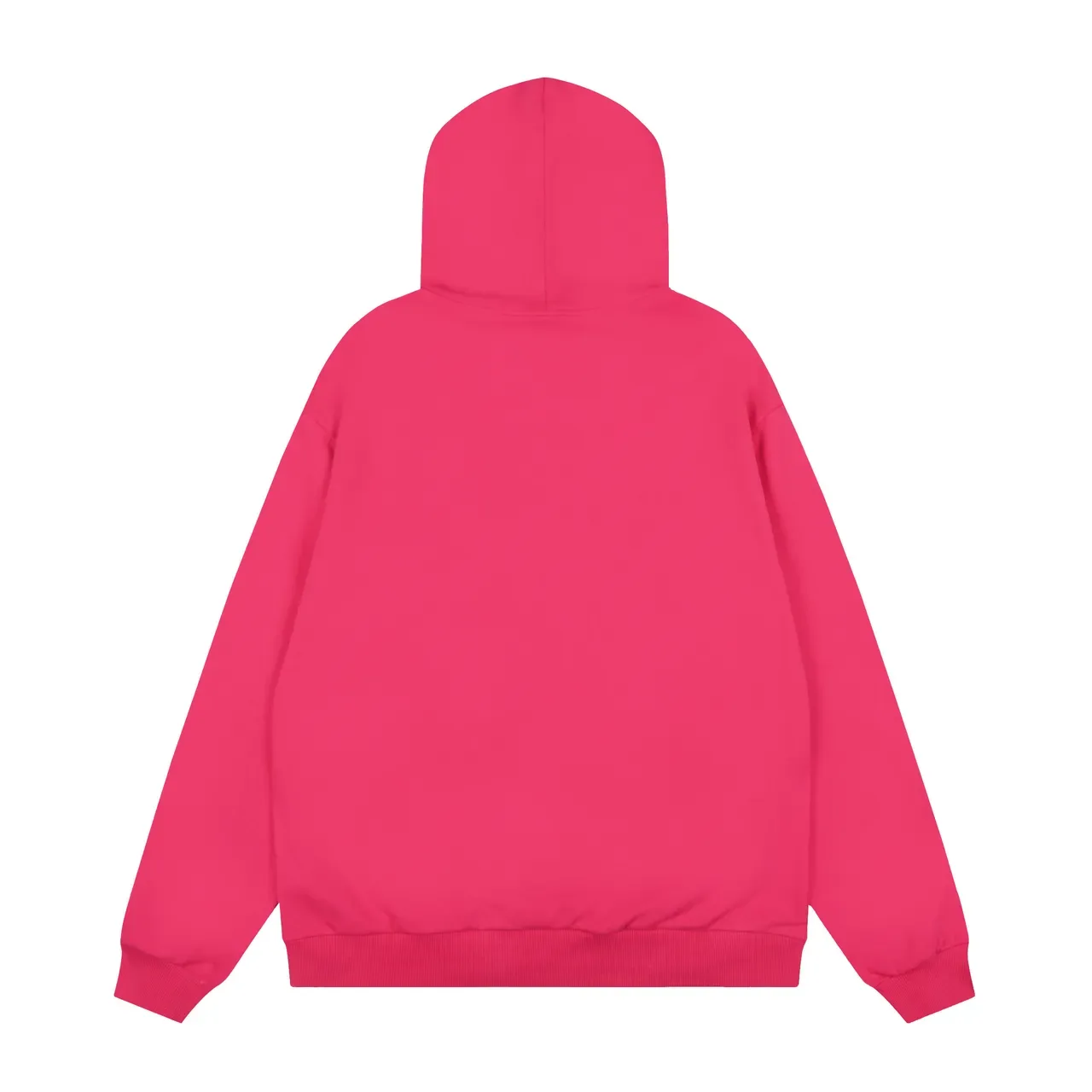 Sp5der Spiderweb Graphic Pink Oversized Hoodie 3