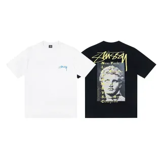 Stussy Graphic Print Crew Neck T-Shirt
