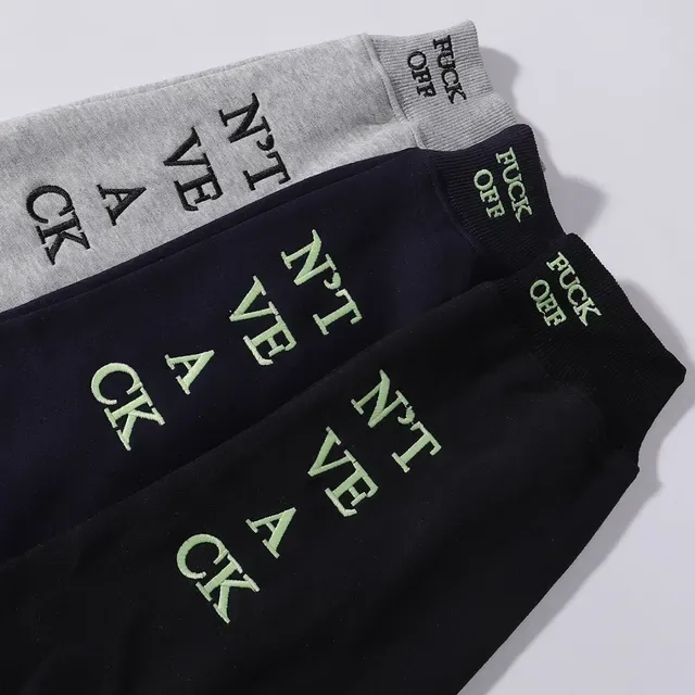Supreme Navy Gray फुल-जिप एम्ब्रॉयडर्ड चेस्ट लोगो हूडी 4