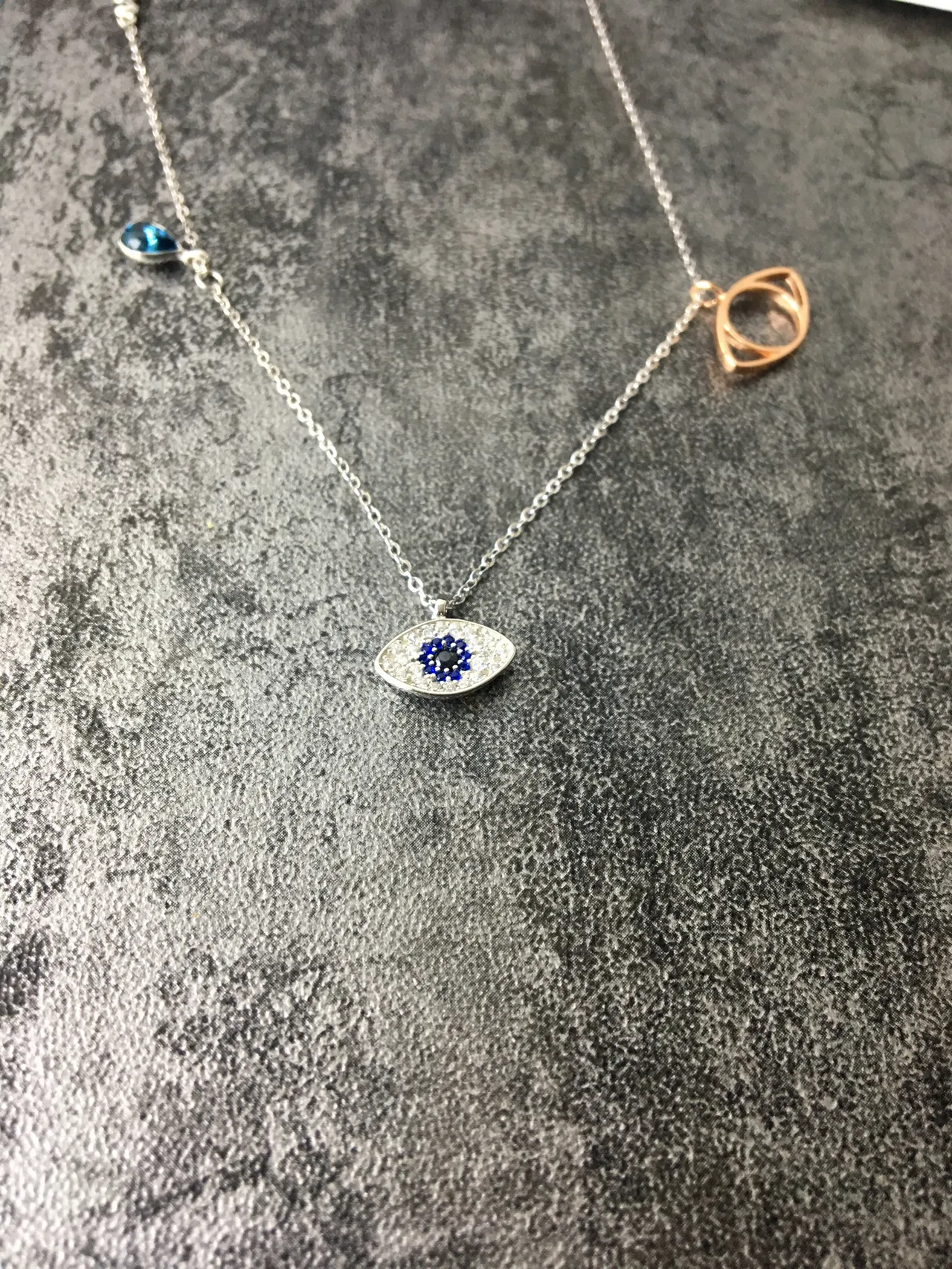 Swarovski Evil Eye Pavé Crystal Necklace 5