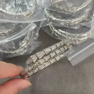 Tiffany & Co. HardWear Multi-Row Pavé-Linked Silver Bracelet