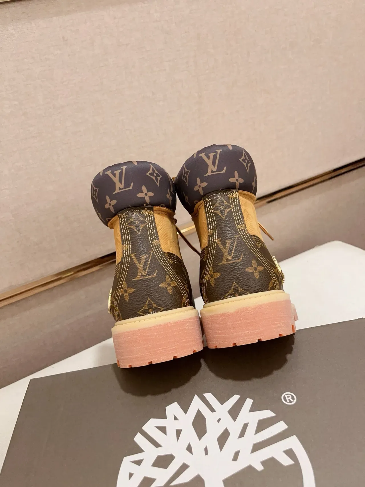 Timberland Premium 6-Inch Monogram Print Work Boot 3