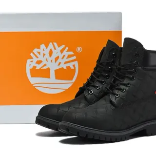 Timberland Premium 6-Inch Quilted Black Work Boots