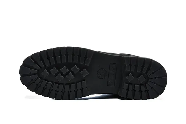 Timberland Premium 6-Inch Quilted Black Work Boots 18