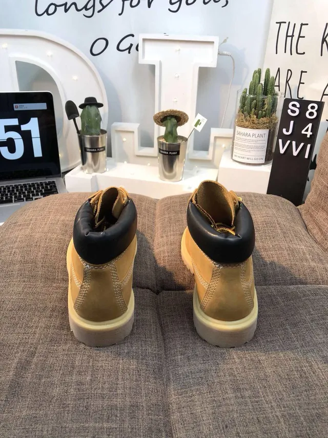 Timberland Premium Bota de Trabajo de 6 Pulgadas de Ante Rojo 6