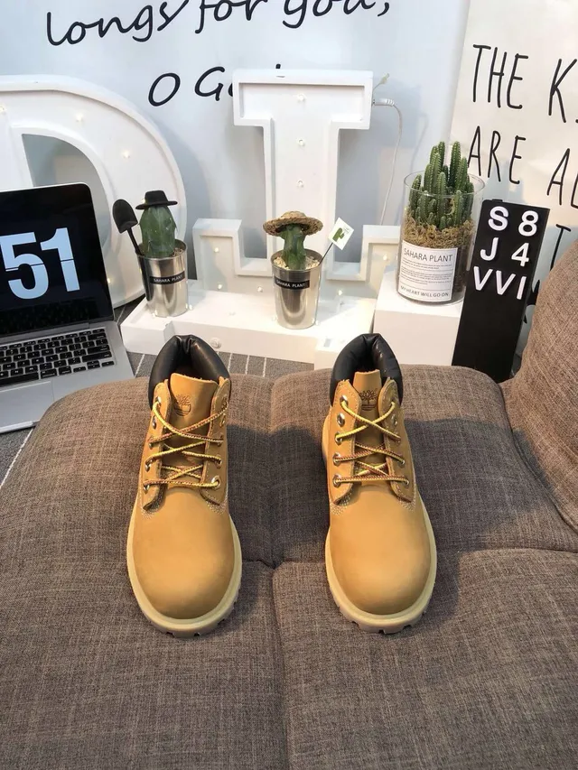 Timberland Premium Bota de Trabajo de 6 Pulgadas de Ante Rojo 8