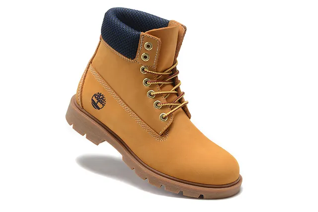 Timberland de alta calidad 6-Inch Bota de trabajo Wheat and Navy 3