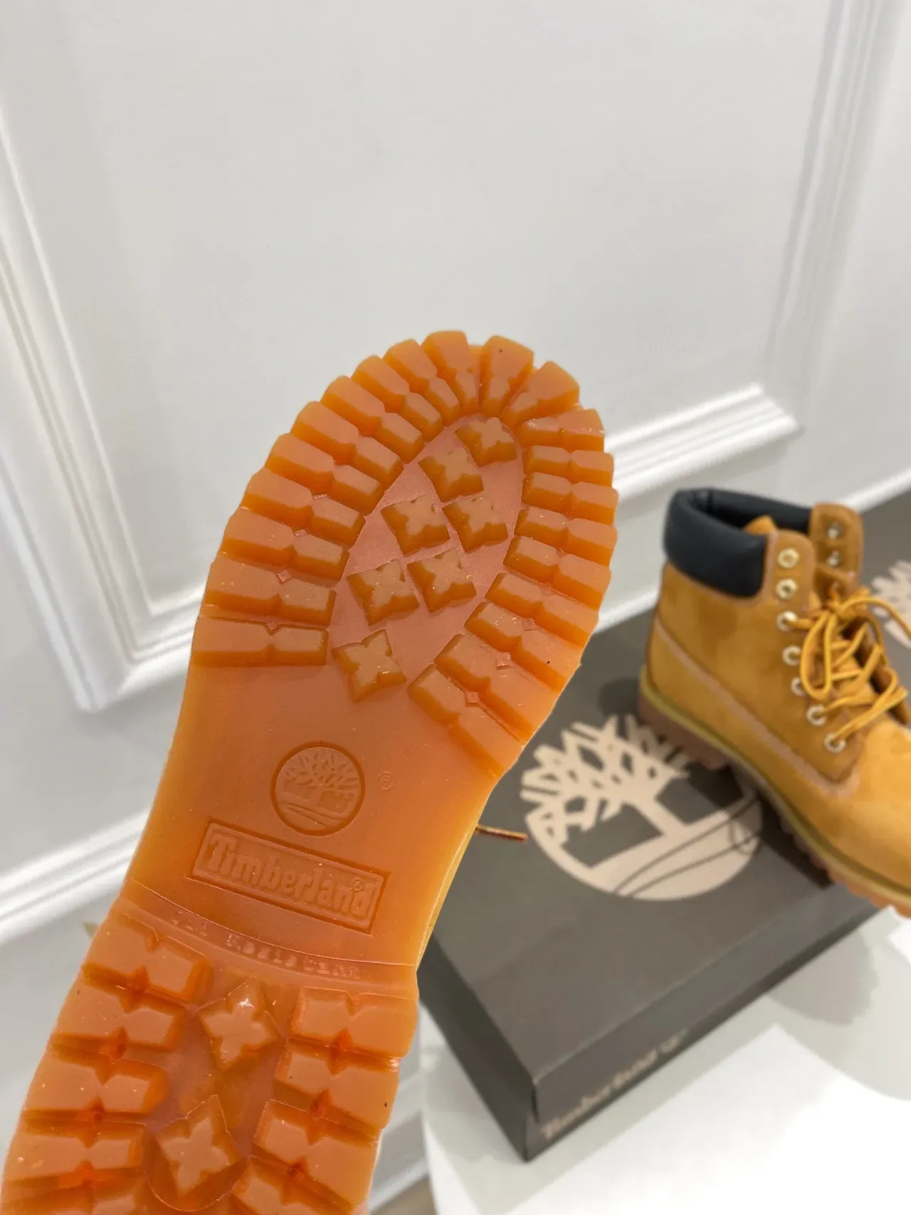 Timberland Premium Bottes de travail nubuck jaune 6 pouces 2