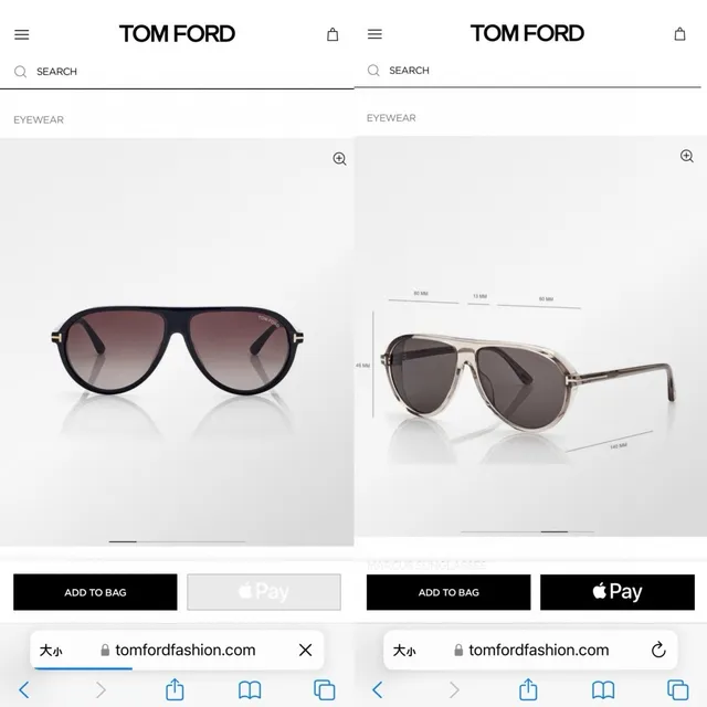 Tom Ford Marcus Óculos de sol aviador cinza translúcido 4