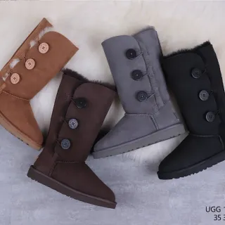 UGG Classic Tall Suede Shearling Knee Boots