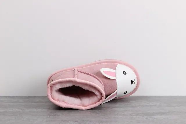 UGG Kids Rabbit Face Pink Snow Boots 3