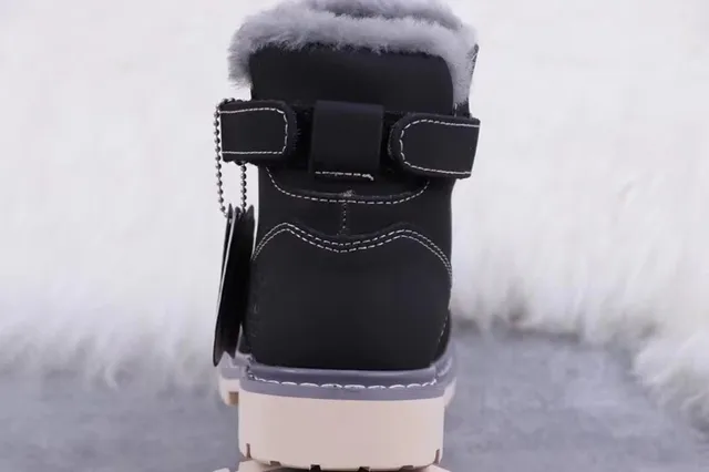 UGG Tasman Black Shearling-Lined Snow Boots 4