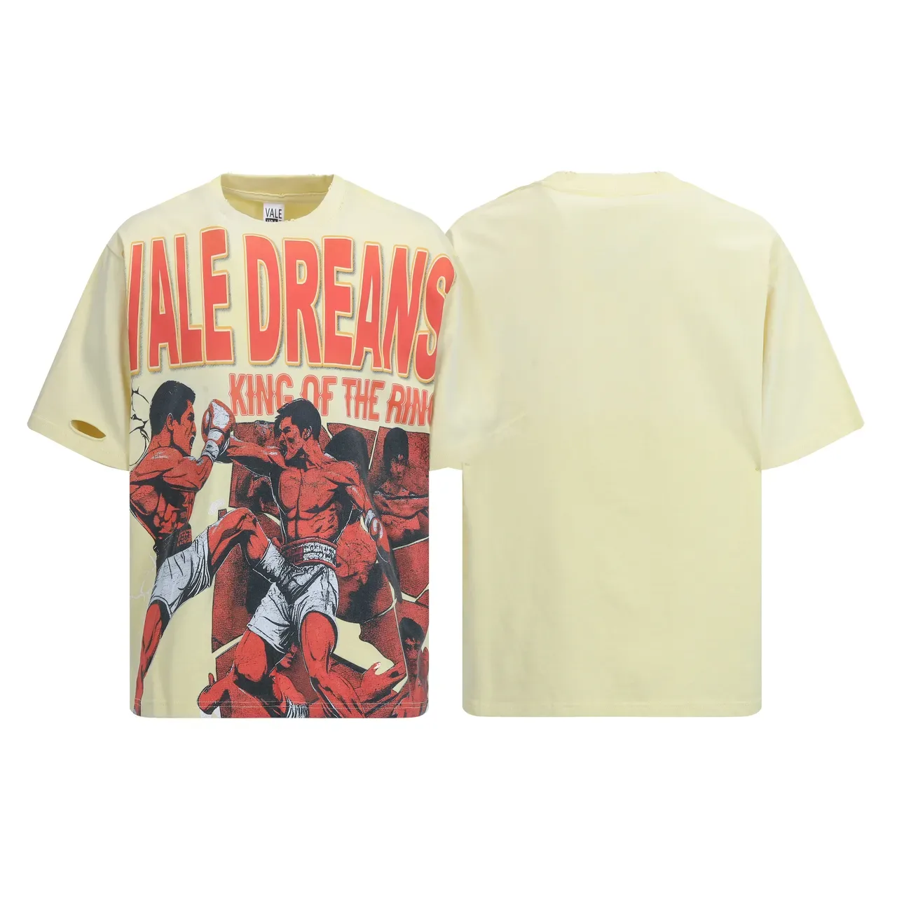 T-shirt oversize effet usé Vale Forever Vale Dreams King of the Ring 5