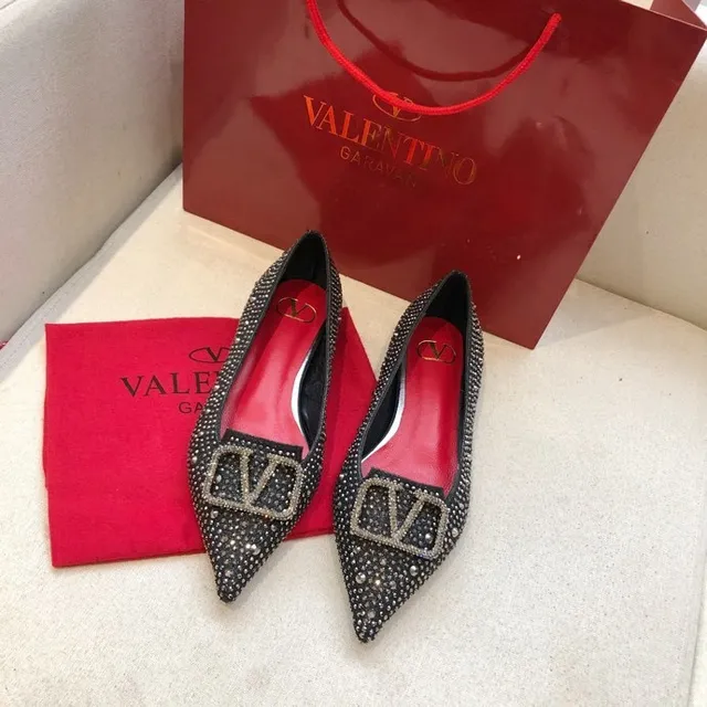 Valentino Rockstud স্টাডড পয়েন্টেড-টু লুফার 5