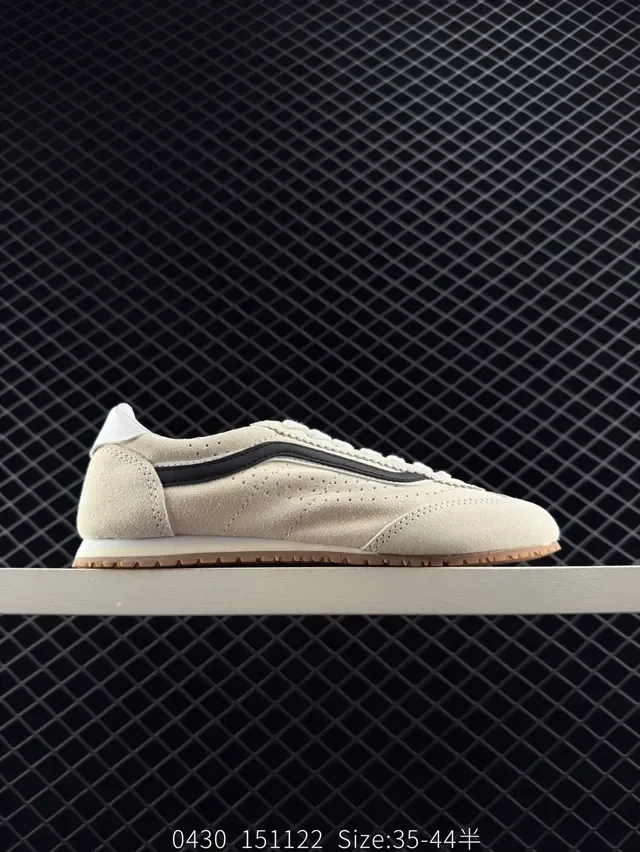 Vans Super LowPro Beige Suede Thin-Sole Lifestyle Sneakers 6