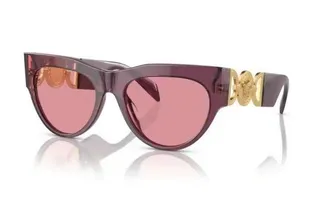 Versace Chain Reaction টর্টয়েসেল ওভারসাইজড ক্যাট আই সানগ্লাস 3