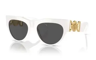 Versace Chain Reaction টর্টয়েসেল ওভারসাইজড ক্যাট আই সানগ্লাস 5