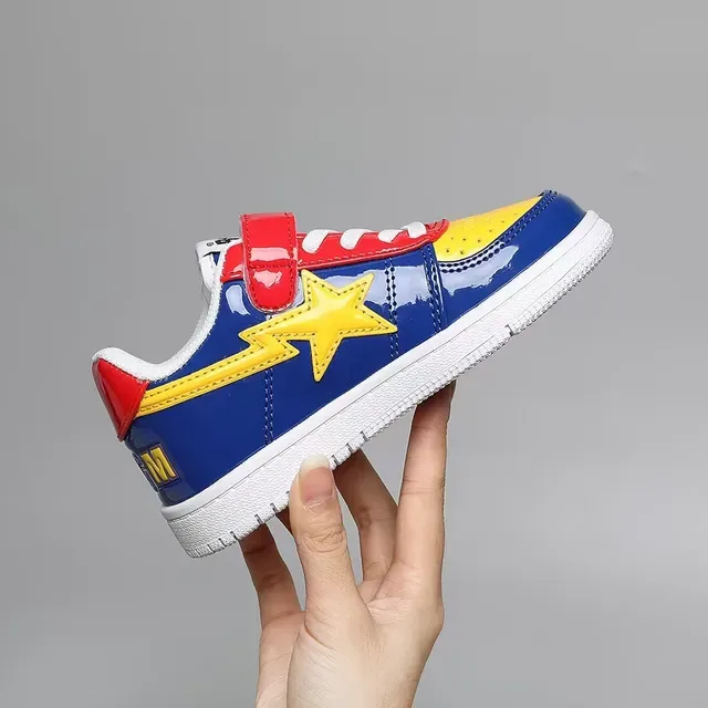 A Bathing Ape BAPE STA Green Red Star Lifestyle Sneakers 17