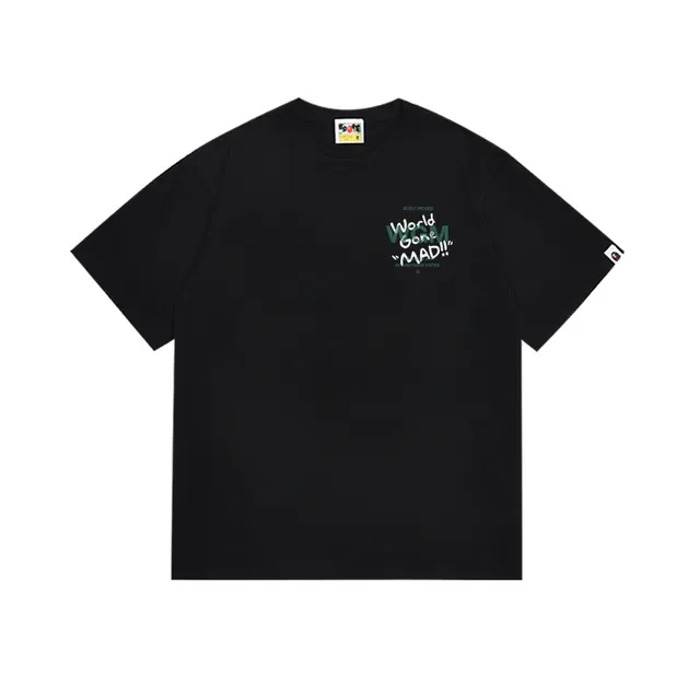 T-shirt A Bathing Ape imprimé graphique tête de singe contour camouflage 6