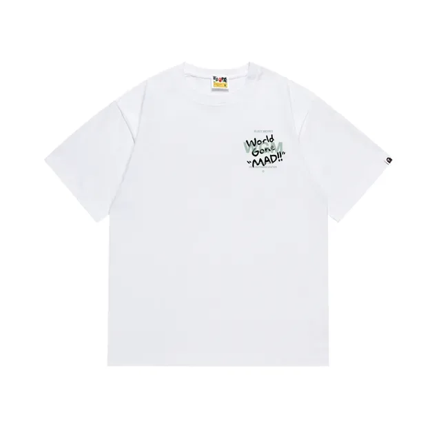 T-shirt A Bathing Ape imprimé graphique tête de singe contour camouflage 7