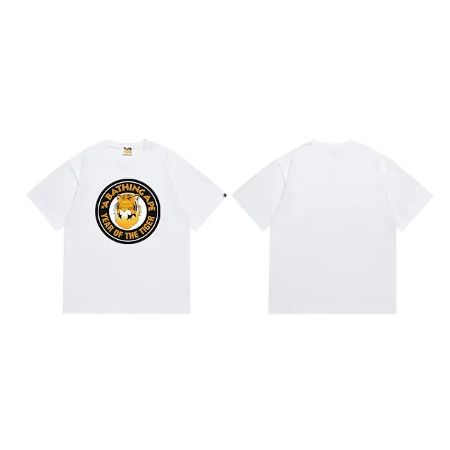 A Bathing Ape 虎年图案黑色T恤 4