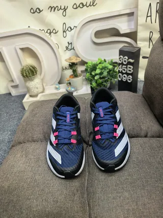 Adidas Adicero RC 5 Navy Blue and Black Running Shoes 10