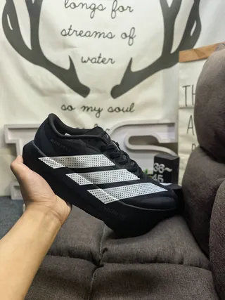 Adidas Adizero Evo SL 2 Black Silver Lightstrike Pro Running Shoes 15