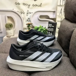 Adidas Adizero Evo SL 2 Preto Branco Tênis de Corrida