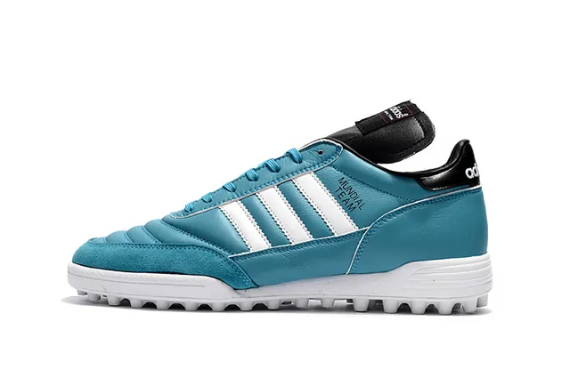 Adidas Copa Blue White Low-Top Leather Upper Turf Soccer Shoes 6