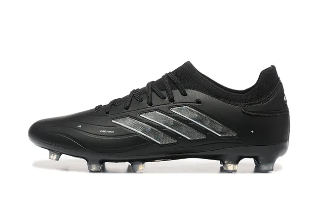 Adidas Copa Pure Pure Touch Black Firm-Ground Sapatos de futebol 3
