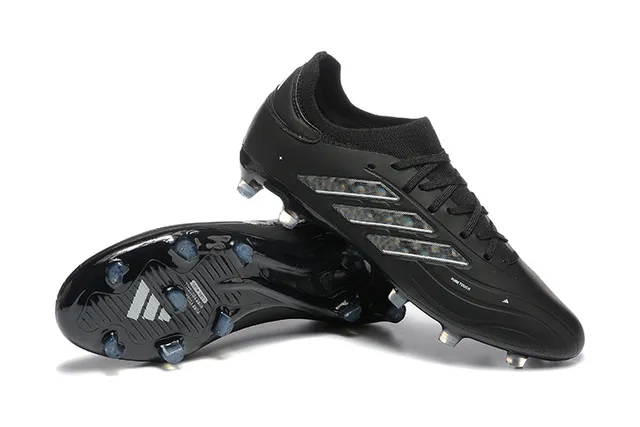 Adidas Copa Pure Pure Touch Black Firm-Ground Sapatos de futebol 7