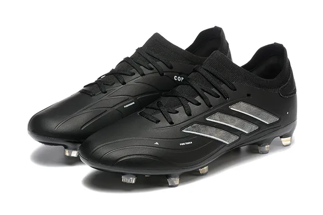 Adidas Copa Pure Pure Touch Black Firm-Ground Sapatos de futebol 9