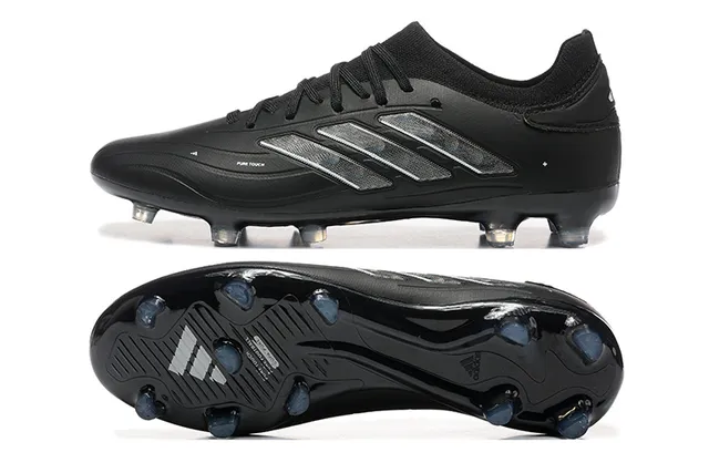 Adidas Copa Pure Pure Touch Black Firm-Ground Sapatos de futebol 10