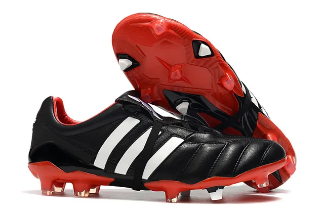 Adidas Copa लाल রূপালী কুইল্টেড চামড়ার উপর তিন স্ট্রাইপ সাইড প্যানেল দৃঢ় মাটির ফুটবল জুতা 16