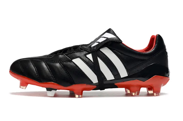 Adidas Copa लाल রূপালী কুইল্টেড চামড়ার উপর তিন স্ট্রাইপ সাইড প্যানেল দৃঢ় মাটির ফুটবল জুতা 18