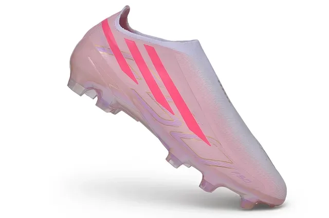Adidas F30 Translucent Pink Iridescent Zapatos de fútbol para terreno firme 2